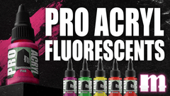 MPA-SET-F01 Pro Acryl: Fluorescents Set